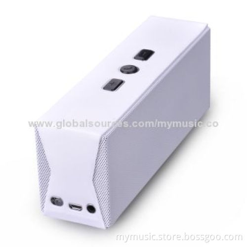 Wireless Stereo Bluetooth Speaker with NFC and Microphone Function, 40mm Dual-speaker
